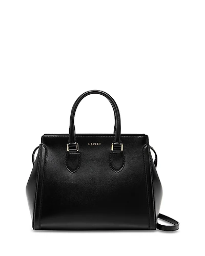 McQueen Birdee Large Leather Satchel