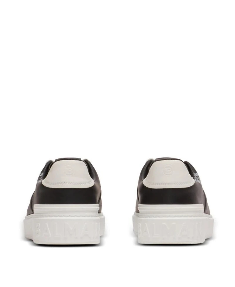 Men's B-Court Printed Calfskin Trainers Sneakers