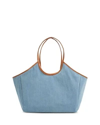 Denim Scoop Tote