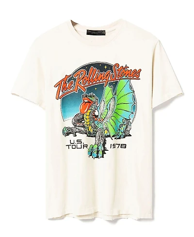 Junk Food Clothing Unisex The Rolling Stones Us Tour 1978 Vintage Tee
