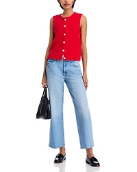 The Mid Rise Maven Ankle Jeans Magic School Bus