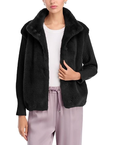 Faux Fur Jacket