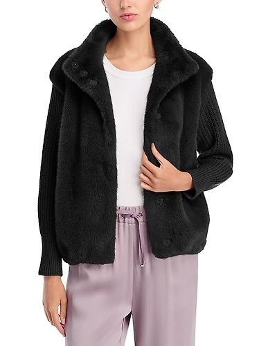 Herno Faux Fur Jacket