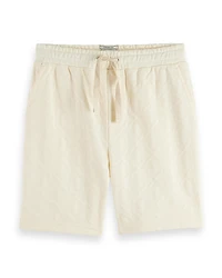 Scotch & Soda Jacquard Regular Fit Terry Shorts