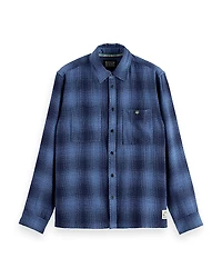 Scotch & Soda Shadow Relaxed Fit Check Shirt