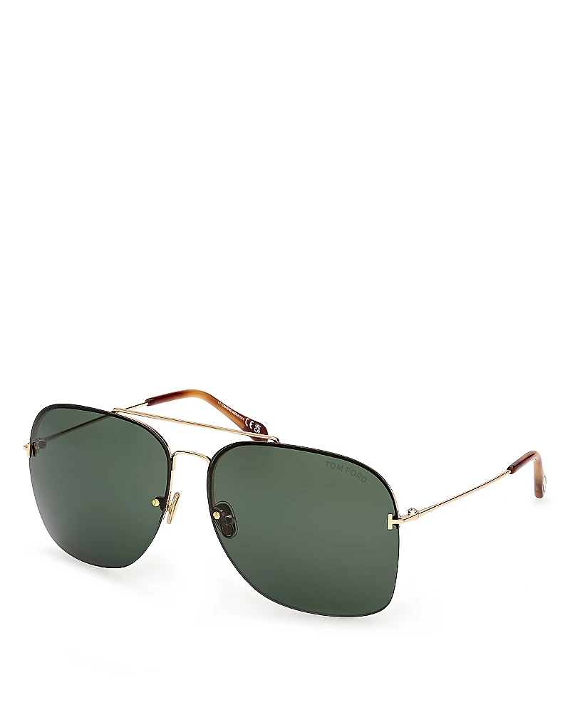Tom Ford Pilot Sunglasses, 64mm
