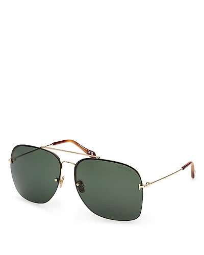 Tom Ford Pilot Sunglasses, 64mm