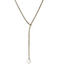 John Hardy 14K Yellow Gold Jh Essentials Cultured Freshwater Pearl Adjustable Lariat Necklace, 23