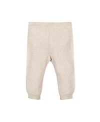 Unisex Organic Long Sleeve Cable Cardigan & Legging Sweater Set - Baby