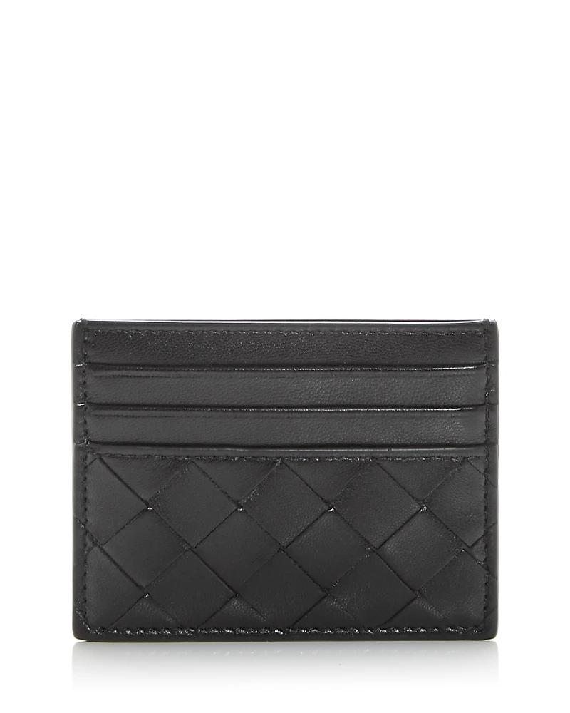 Bottega Veneta Intrecciato Leather Card Case