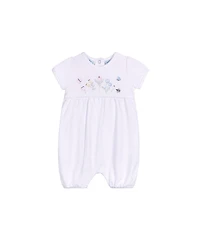Feltman Brothers Girls' Garden Embroidered Cotton Shortall - Baby