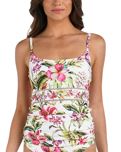 La Blanca Polynesian Tankini Top