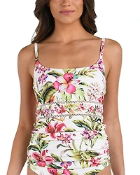 La Blanca Polynesian Tankini Top