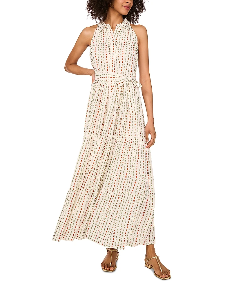 Vince Camuto Sleeveless Maxi Shirt Dress