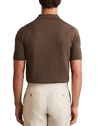 Merino Wool Pullover Polo