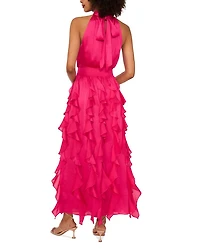 Cascading Ruffle Maxi Dress