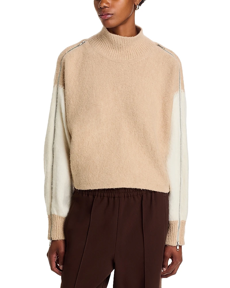 3.1 Phillip Lim Dolman Sleeve Turtleneck Sweater