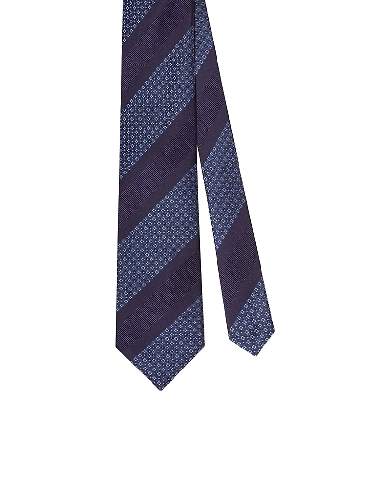 Robert Talbott Neat Repp Necktie