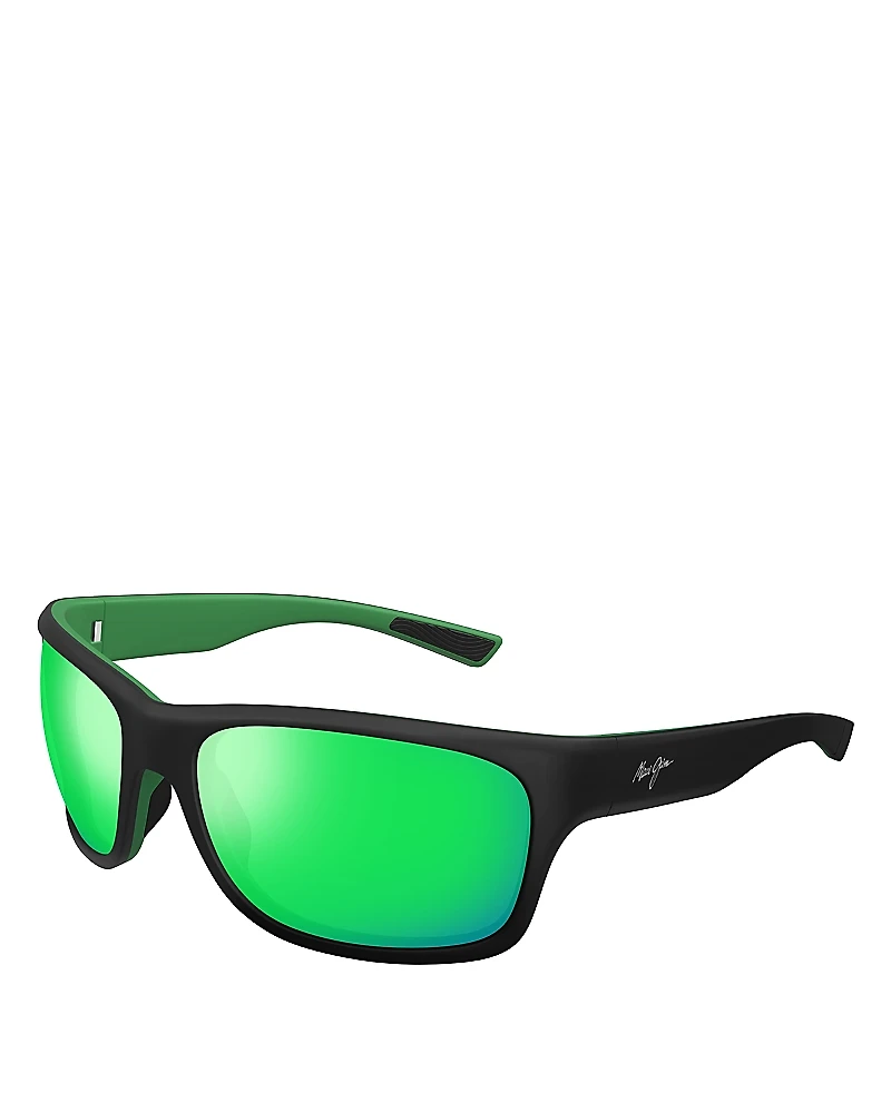 Maui Jim Ano Nui Rectangle Sunglasses, 63mm