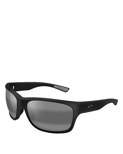 Maui Jim Ano Nui Rectangle Sunglasses, 63mm