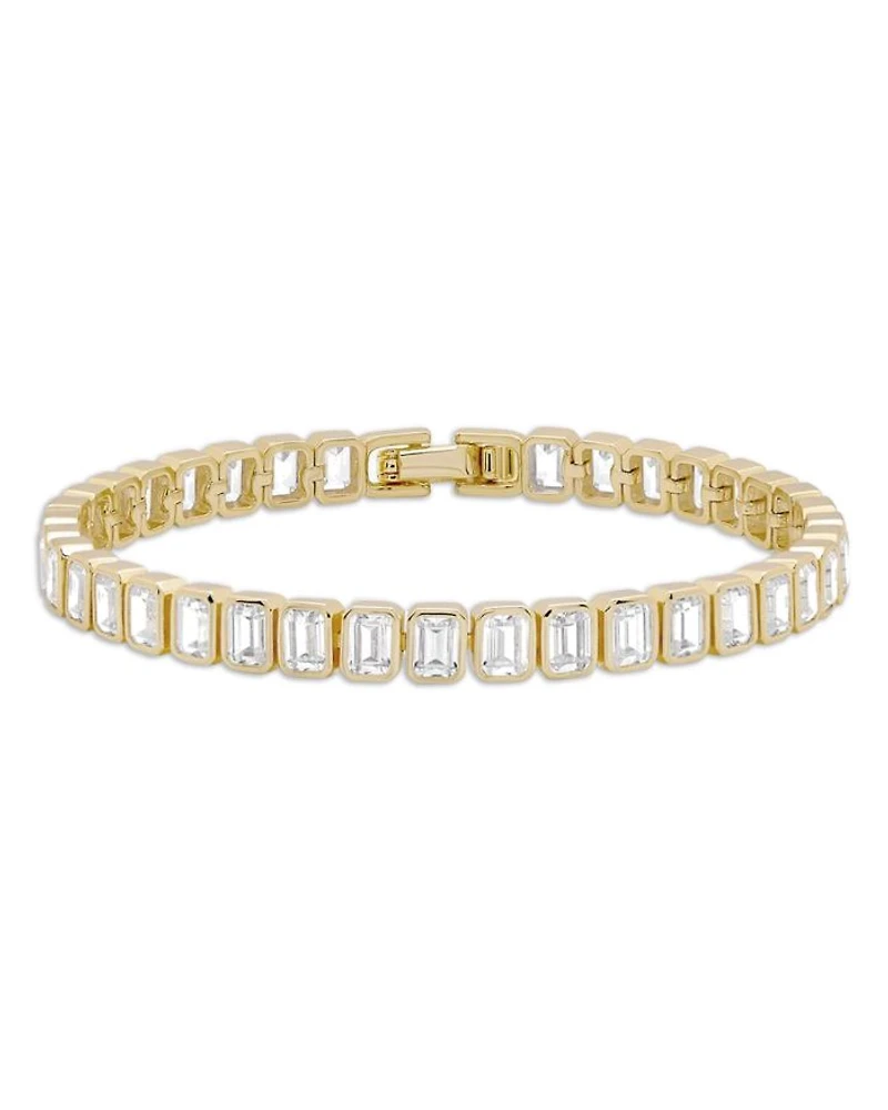 Emerald Cut Tennis Bracelet