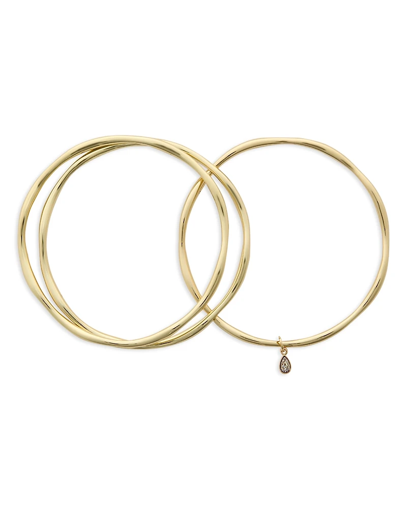 Aqua Bangle Set - Exclusive