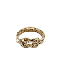 John Hardy 14K Yellow Gold & Sterling Silver Love Knot Ring