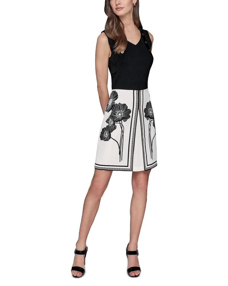 Floral Detail Skirt
