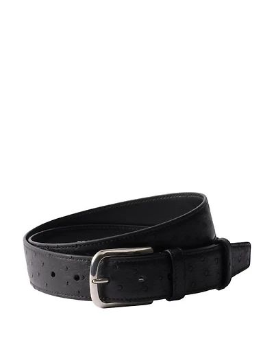 Ostrich Leather Belt