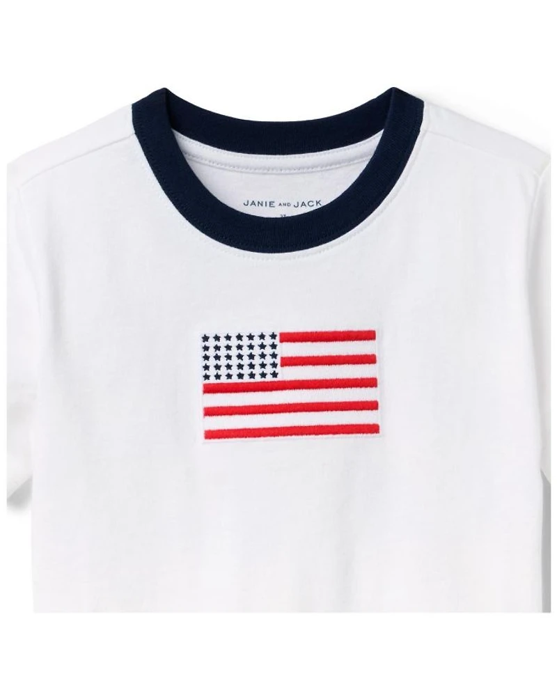 Boys' Flag Graphic T-Shirt - Little Kid, Big Kid