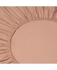 Washed Cotton Percale Fitted Sheet