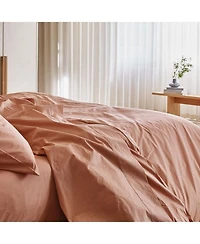 Washed Cotton Percale Flat Sheet