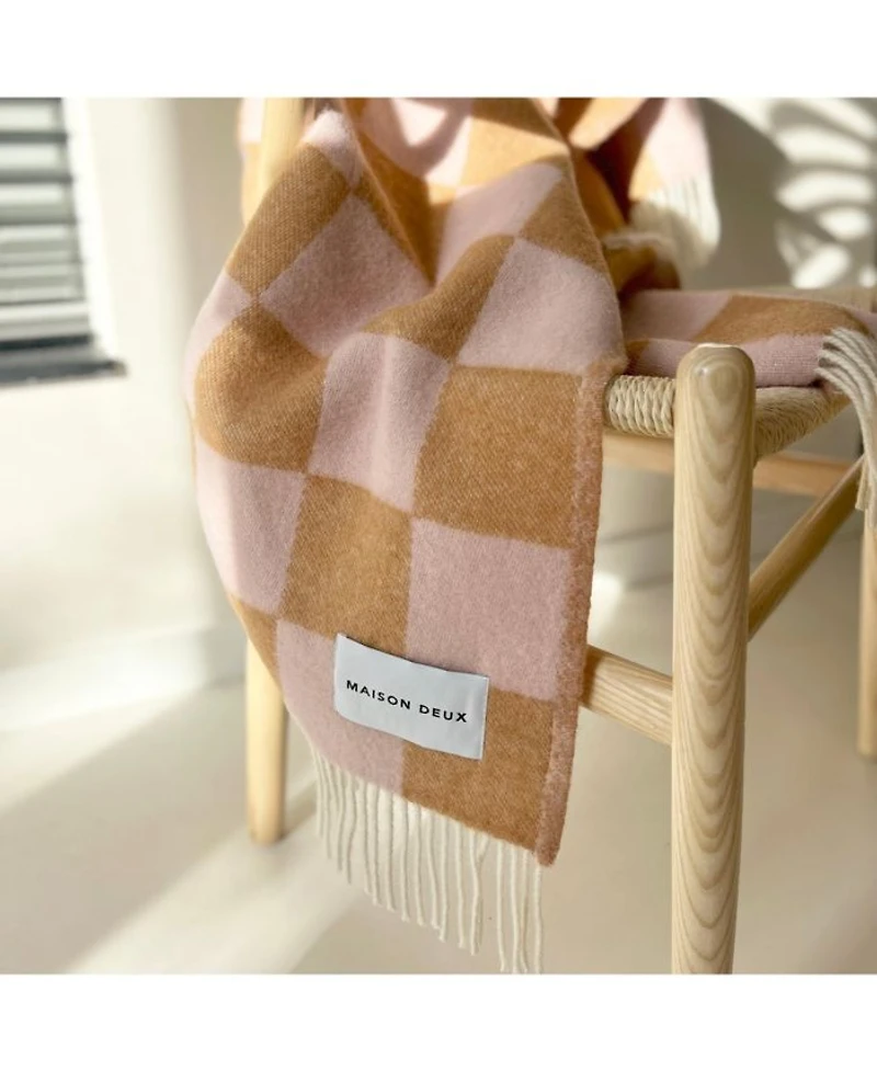 Checkerboard Blanket, 4.25' x 6.5'