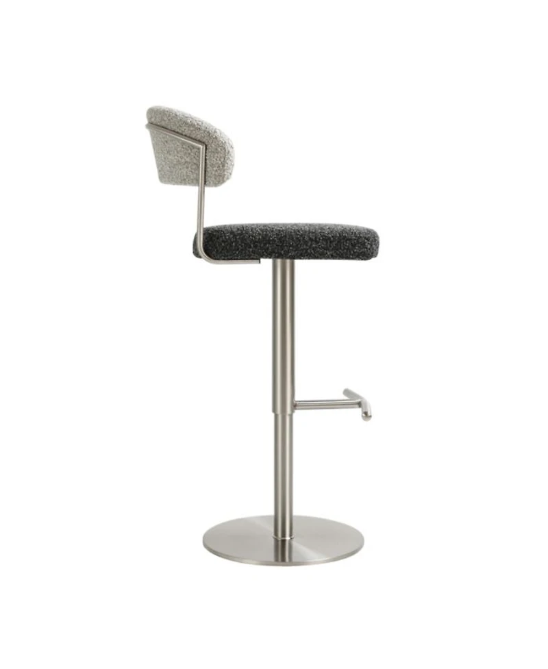 Cosmo Boucle Adjustable Stool