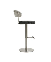 Cosmo Boucle Adjustable Stool