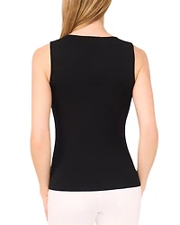 V Neck Sleeveless Top