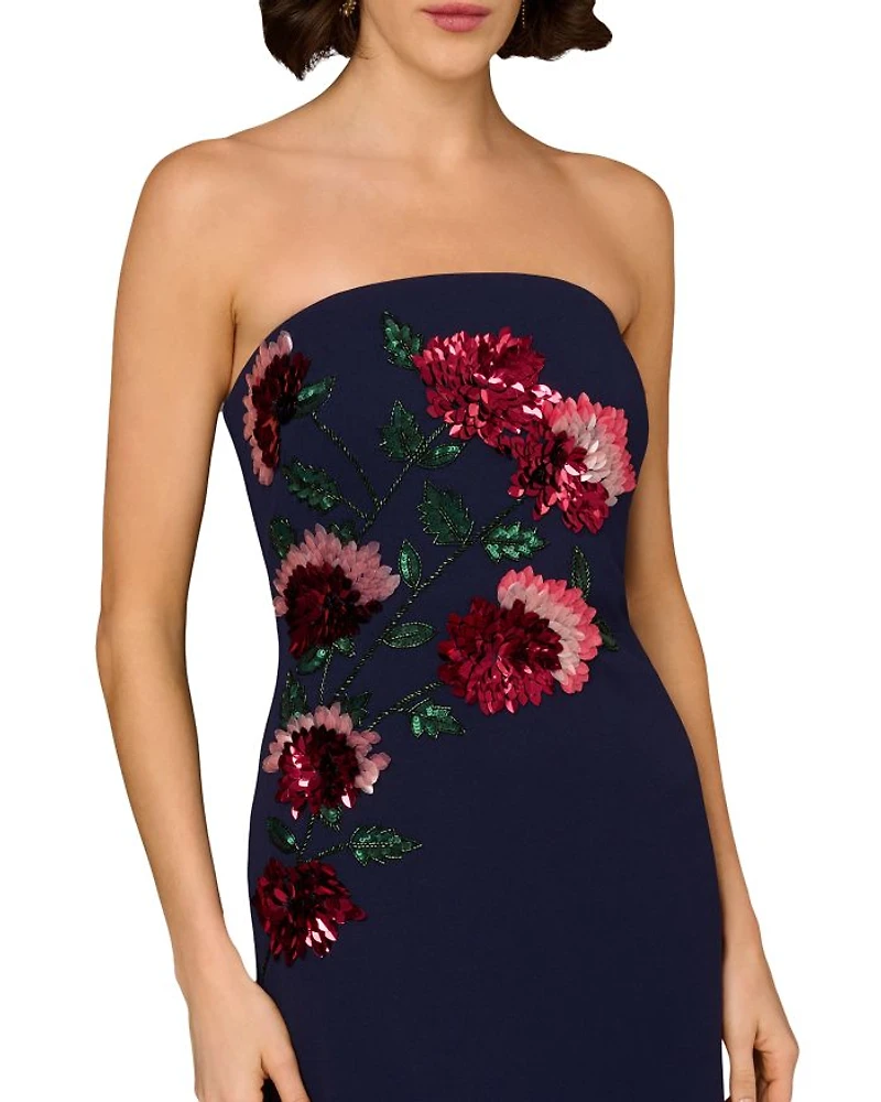 Beaded Sequinned Gown