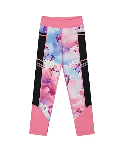 Deux par Girls' Printed Athletic Leggings - Little Kid