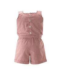 Girls' Lobster Embroidered Playsuit - Little Kid, Big Kid