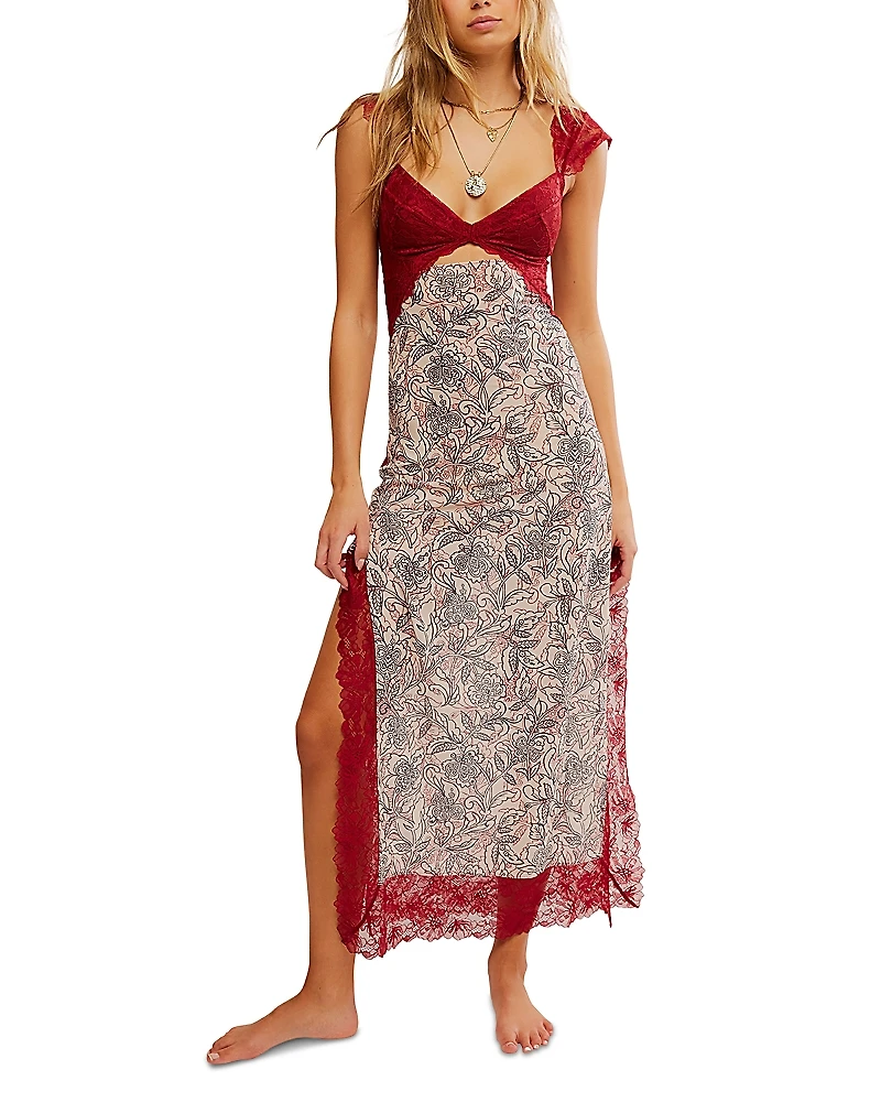 Free People Suddenly Fine Maxi Nightgown