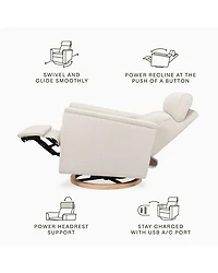 Willa Plus Power Glider Recliner With Power Headrest
