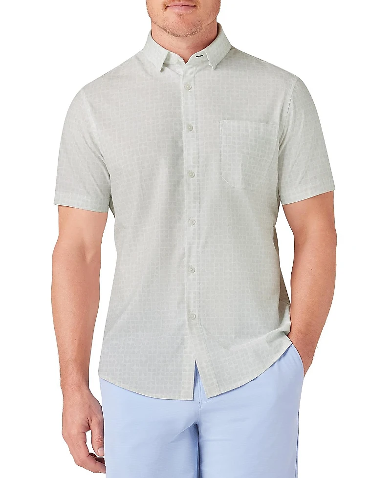 Mizzen+Main Leeward Short Sleeve Dress Shirt