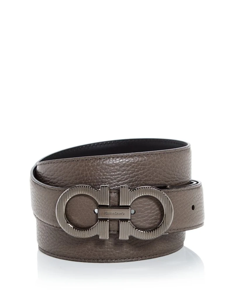 Men's Gancini Reversible Leather Belt