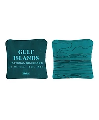 4x4 Gulf Islands National Seashore Durasuede + Turbo Polyglide Pilot Versacraft Cornhole Bags