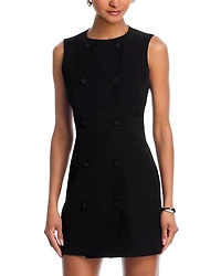 Harry Suiting Double Breasted Mini Dress