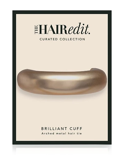 Brilliant Cuff Arched Metal Hair Tie