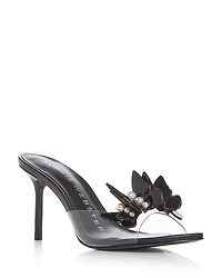 Sophia Webster Women's Vanessa Butterfly & Faux Pearl Mule Sandals