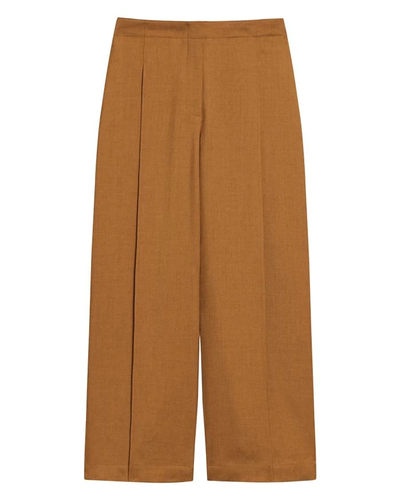 Deep Pleated Pants