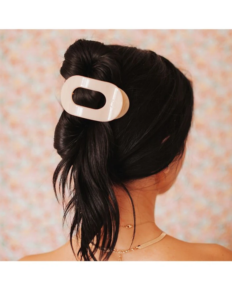 Medium Flat Round Hair Clip