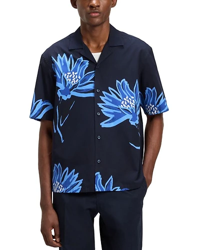 C-Lars Short Sleeve Floral Shirt
